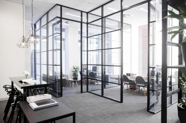 Glass Office Partitions
